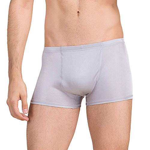 Joyunii Boxershorts Herren Slips 100% Seide Herrenunterhosen Hipster Männer Unterwäsche Short von Joyunii