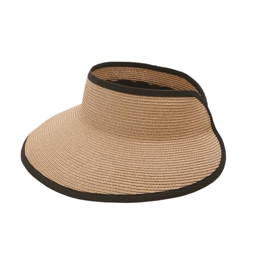 Joywant Amia Sonnenhut für Damen, Strohhut mit breiter Krempe, LSF 50+, Braun Joywant Amia Sonnenhut für Damen, Strohhut mit breiter Krempe, LSF 50+, Braun von Joywant