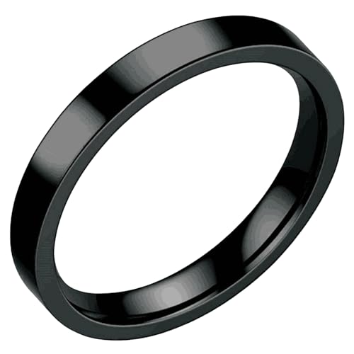 3 mm Edelstahlring für Damen, zeitgenössisch, minimalistisch, massives Band, glatte Oberfläche, schlankes Design, alltäglicher Schmuck, Geschenk für Sie, 3 3 mm Edelstahlring für Damen, zeitgenössisch, minimalistisch, massives Band, glatte Oberfläche, schlankes Design, alltäglicher Schmuck, Geschenk für Sie, 3 von Jpltlvy