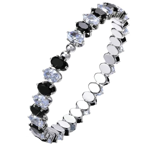 Armband mit offenem Design, bunter ovaler Edelstein, Schmuck für Frauen als Geschenk von Jpltlvy