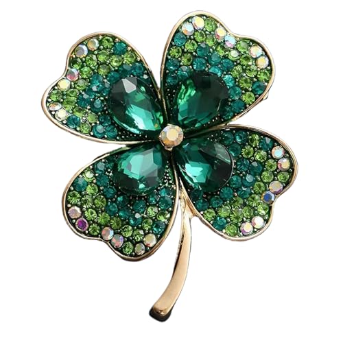 Brosche im Vintage-Stil für Damen, elegante Kristall-Akzent-Anstecknadel, einzigartiges Design, Blazer-Accessoire, Geschenk, Brosche von Jpltlvy