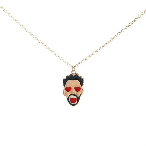 Halskette mit Wellenmuster, kantiger Schmuck, abstraktes Design, für Damen und Herren, dunkles ästhetisches Accessoire von Jpltlvy