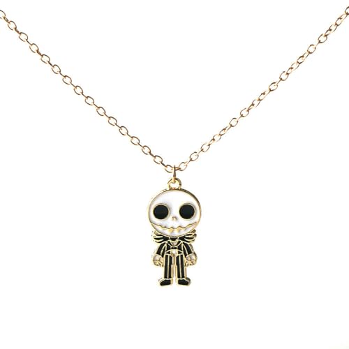 Halskette mit Wellenmuster, kantiger Schmuck, abstraktes Design, für Damen und Herren, dunkles ästhetisches Accessoire von Jpltlvy