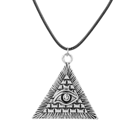 Halskette mit nordischem Anhänger, antikes Motiv, Unisex, Wikingerschmuck, Geschenk für Männer und Frauen von Jpltlvy