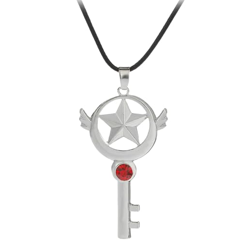 Himmlische Charm-Halskette, Stern- und Zauberstab-Motiv, Schmuck, verspieltes Schmuckstück, Alltags-Accessoire, Geschenk für Frauen Himmlische Charm-Halskette, Stern- und Zauberstab-Motiv, Schmuck, verspieltes Schmuckstück, Alltags-Accessoire, Geschenk für Frauen von Jpltlvy