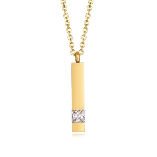 Jpltlvy Gedenk-Anhänger aus Edelstahl mit schwarzem Zirkon und Öffnungsdesign, geeignet als Erinnerungsgeschenk für Haustiere, 50 cm Jpltlvy Gedenk-Anhänger aus Edelstahl mit schwarzem Zirkon und Öffnungsdesign, geeignet als Erinnerungsgeschenk für Haustiere, 50 cm von Jpltlvy