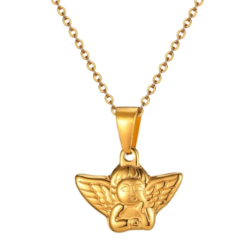 Jpltlvy Halskette mit Kreuz-Anhänger, Edelstahl, minimalistisches geometrisches Design für den täglichen Gebrauch, Geschenk für Sie von Jpltlvy