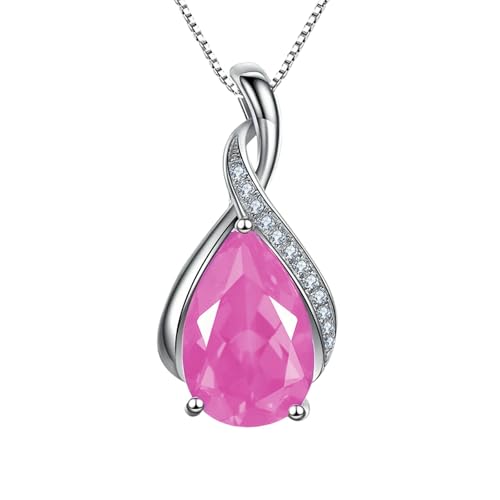 Jpltlvy Silver Plated Minimalist Amethyst Pendant Necklace for Women Gift for Her Daily Wear and Special Occasions Jpltlvy Silver Plated Minimalist Amethyst Pendant Necklace for Women Gift for Her Daily Wear and Special Occasions von Jpltlvy