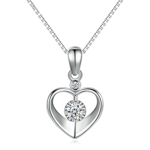 Jpltlvy Silver Tone Heart Pendant Necklace for Women Minimalist Style Gift Jpltlvy Silver Tone Heart Pendant Necklace for Women Minimalist Style Gift von Jpltlvy