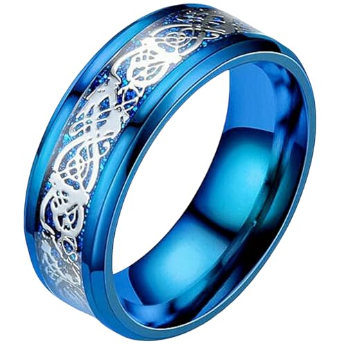 Jpltlvy Trendiger Titan-Stahl-Herrenring mit Drachen-Design als stilvolles Accessoire, passendes Geschenk für Ihn, 11 Jpltlvy Trendiger Titan-Stahl-Herrenring mit Drachen-Design als stilvolles Accessoire, passendes Geschenk für Ihn, 11 von Jpltlvy