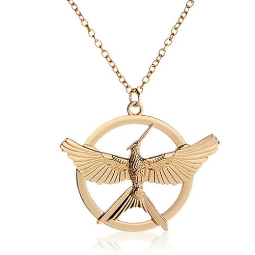 Jpltlvy Vintage-Halskette aus Metall mit Vogel-Anhänger, für Damen, Freizeitkleidung, Geschenk von Jpltlvy