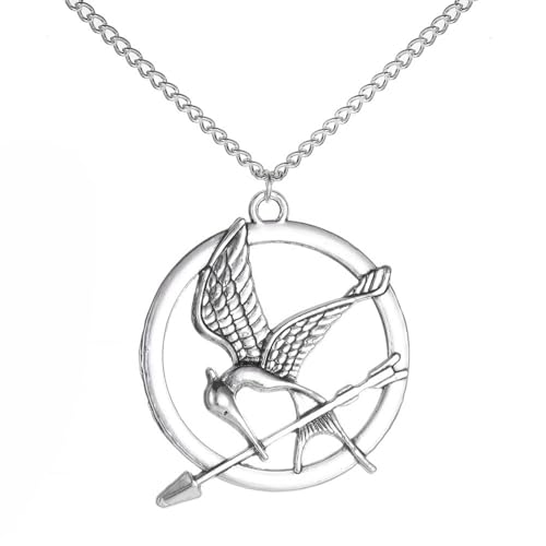 Jpltlvy Vintage-Halskette aus Metall mit Vogel-Anhänger, für Damen, Freizeitkleidung, Geschenk von Jpltlvy