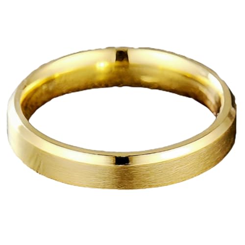 Matte Edelstahl-Ringe für Sie und Ihn, minimalistisch, passendes Band, einzigartiges massives Kreis-Design, alltägliches Paar, Schmuck, Geschenk, 5 Matte Edelstahl-Ringe für Sie und Ihn, minimalistisch, passendes Band, einzigartiges massives Kreis-Design, alltägliches Paar, Schmuck, Geschenk, 5 von Jpltlvy