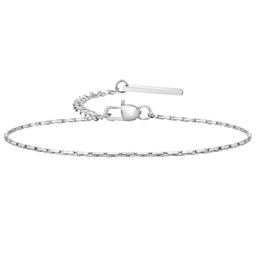 Quadratisches, gehämmertes Edelstahl-Armband, Modeschmuck für den täglichen Gebrauch oder als Geschenk Quadratisches, gehämmertes Edelstahl-Armband, Modeschmuck für den täglichen Gebrauch oder als Geschenk von Jpltlvy