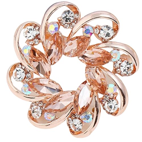 Stilvolle Kristallblumen-Brosche für Damen, Strassverzierung, Anstecknadel und Schal-Clip, Doppelnutzung, Accessoire, Geschenk, Brosche Stilvolle Kristallblumen-Brosche für Damen, Strassverzierung, Anstecknadel und Schal-Clip, Doppelnutzung, Accessoire, Geschenk, Brosche von Jpltlvy