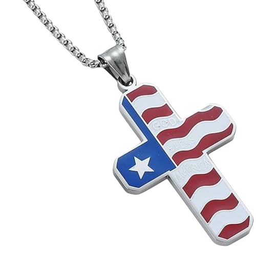 Titanium Steel Hip Hop Cross Necklace for Men 21K Gold Plated Star Pendant Gothic Punk Jewelry Gift for Him Titanium Steel Hip Hop Cross Necklace for Men 21K Gold Plated Star Pendant Gothic Punk Jewelry Gift for Him von Jpltlvy