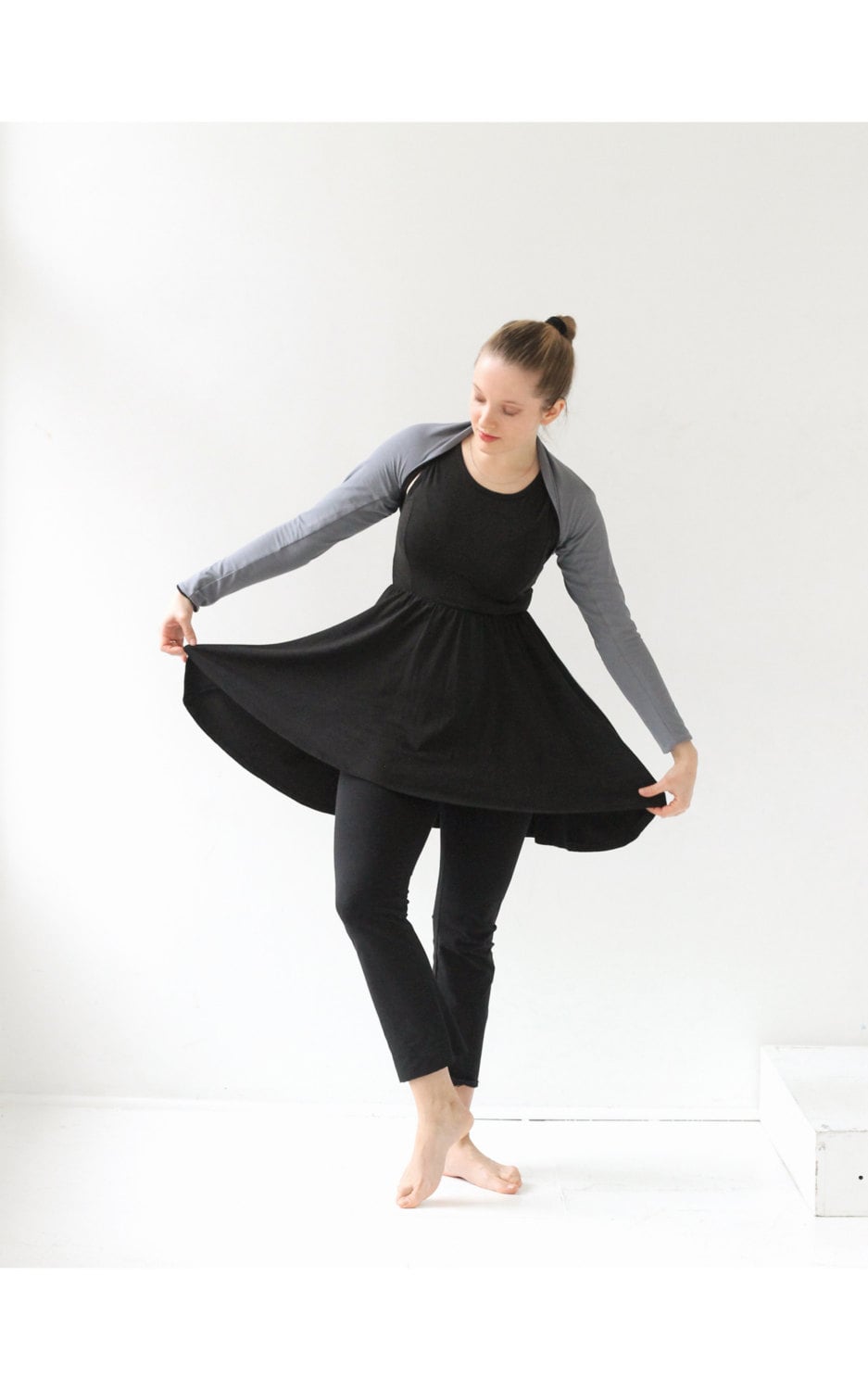Grauer Achselzucken | Reversible Achselzucken| Schwarz Und Grau Grau Erbolo Ernte Top Sportliche Yoga Workout-Kleidung| Athleisure Grauer Achselzucken | Reversible Achselzucken| Schwarz Und Grau Grau Erbolo Ernte Top Sportliche Yoga Workout-Kleidung| Athleisure von Jqlovesu