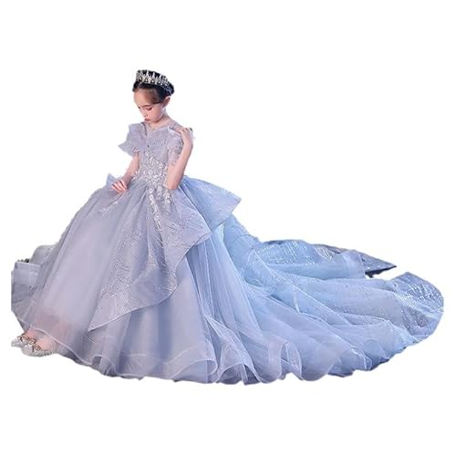 Formelles Mädchenkleid, Festzug-Ballkleid, Abschlussball, formelles Kleid für besondere Anlässe, Brautjungfer, Hochzeit, Prinzessin, Kindergeburtstag, Ballparty, Mädchenkleid für besondere Anlässe von Jrysxc