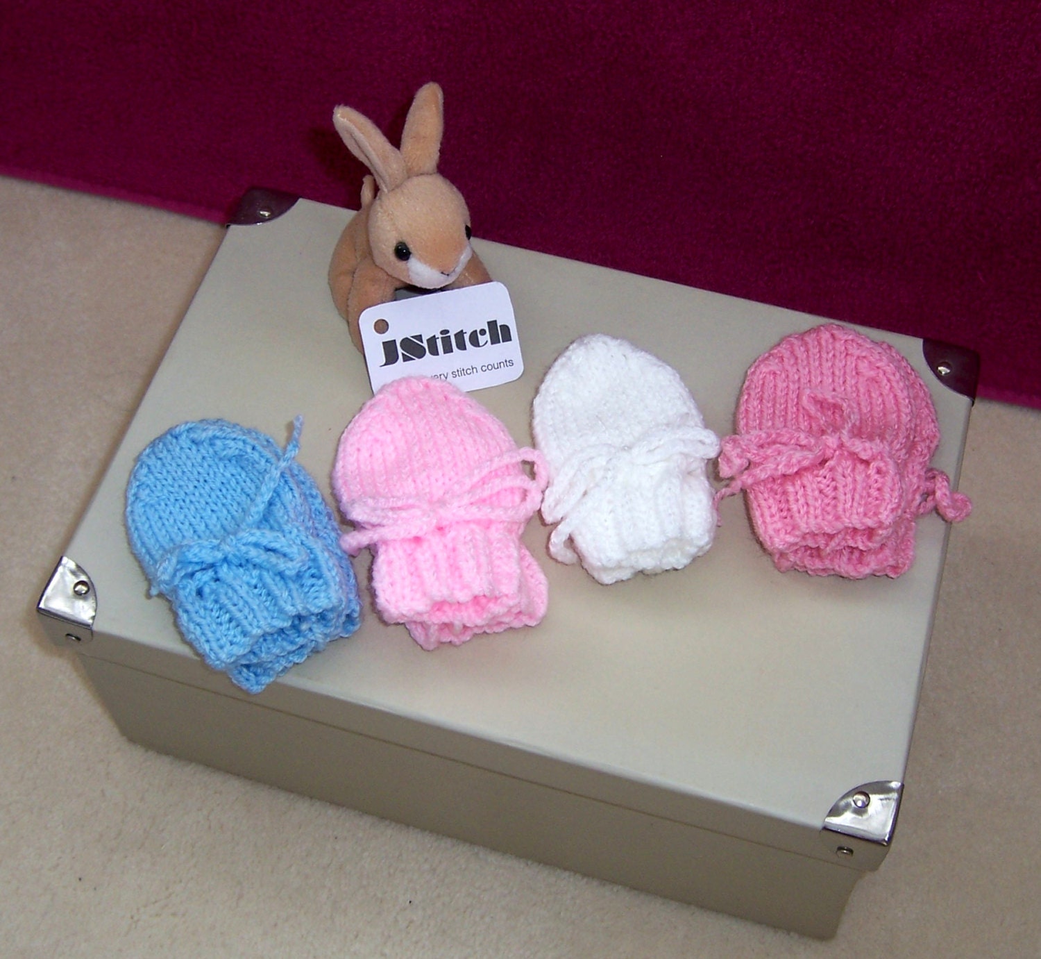 Handgestrickte Handschuhe, Gestrickte Babyhandschuhe, Babyparty, Geschenk Neugeborenen, Handgemacht von Jstitchuk