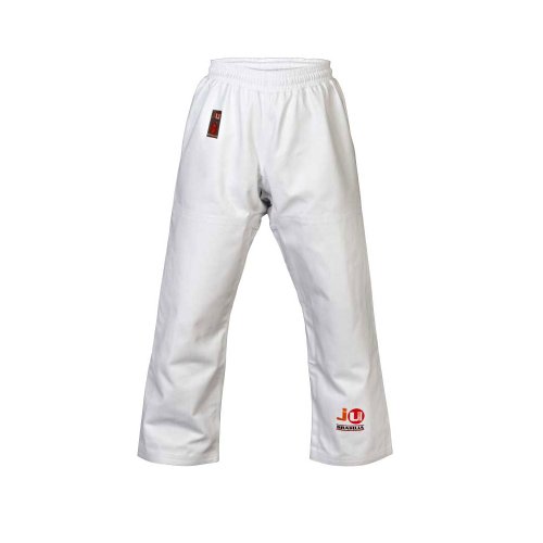 Ju-Sports Judohose 150 "Brasilia Weiß I Massive Judohose mit Gummubund & zusätzlicher Schnürung I 100% Baumwolle I Auch für Sportarten wie Karate & MMA UVM. von Ju-Sports