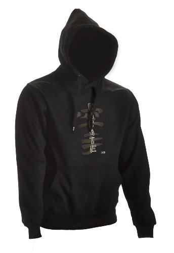 Ju-Sports Karate Hoodie Classic schwarz von Ju-Sports