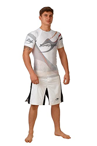 Ju-Sports Rashguard Pro C18 Germany Kurzarm weiß (L) von Ju-Sports