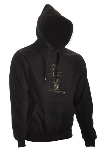 Judo Hoodie Classic schwarz von Ju-Sports