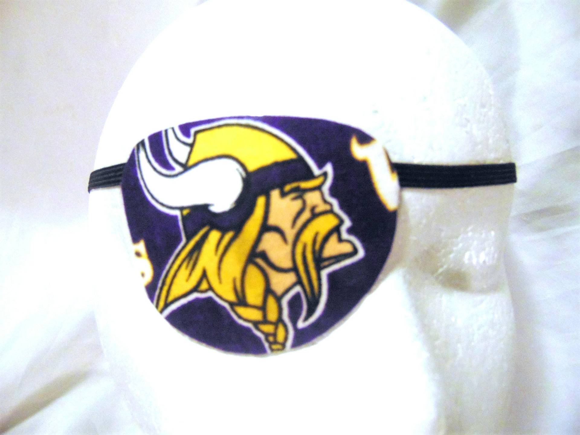 Handgemachte Minnesota Vikings Augenklappe Erwachsene Unisex Sehhilfe Aus Baumwolle. 5 Sterne Verkäufer von JuLLuJ