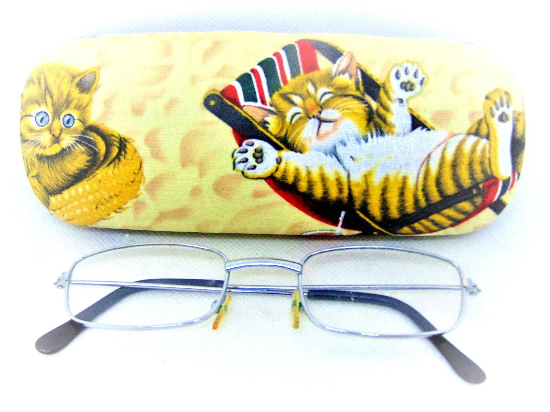 Handgefertigtes Brillenetui "Beach Cats" Vision Accessory Modeetui Handgefertigtes Brillenetui "Beach Cats" Vision Accessory Modeetui von JuLLuJ