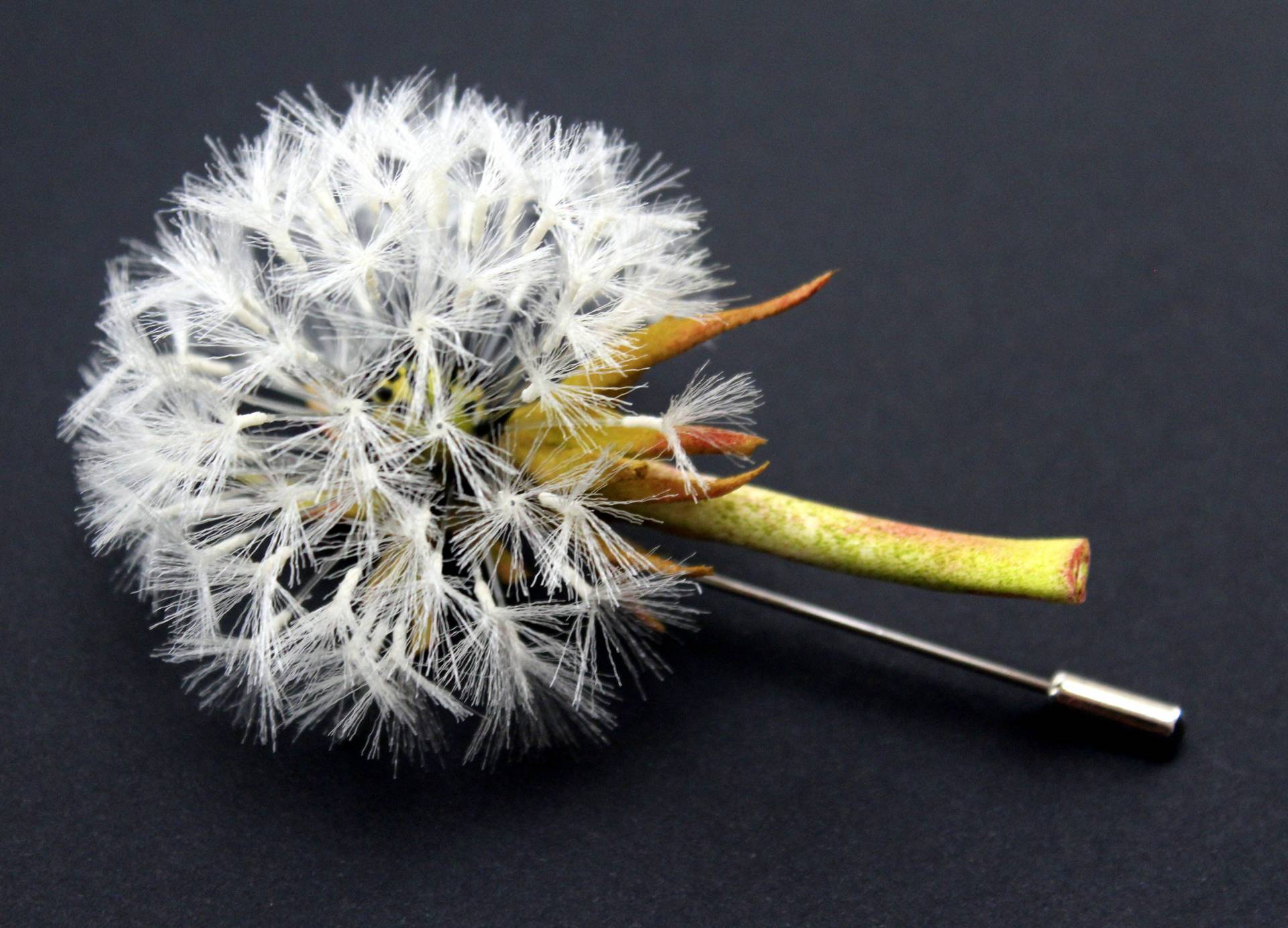 Seiden Pusteblume Brosche Blumen Anstecknadel, Sommer Hochzeit Seiden Pusteblume Brosche Blumen Anstecknadel, Sommer Hochzeit von JuLVa