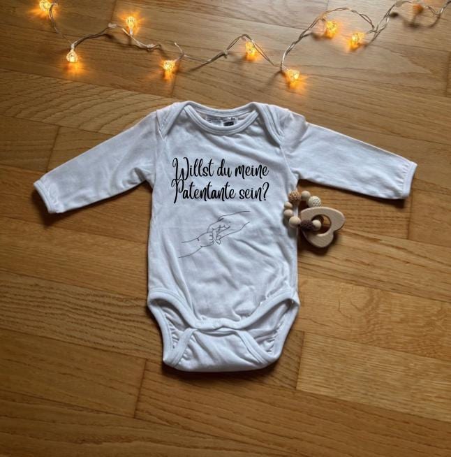Babybody Paten I Patentante Patenonkel Babybody Paten I Patentante Patenonkel von JuManufaktur