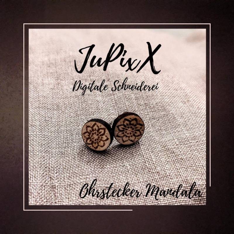 Ohrstecker Mandala Ohrstecker Mandala von JuPixX