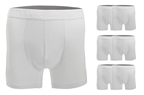 Juan Raul Underwear Boxershorts Herren 100% Baumwolle 6er Pack Unterhosen bequem und ohne Kratzenden Etikett von Juan Raul Underwear