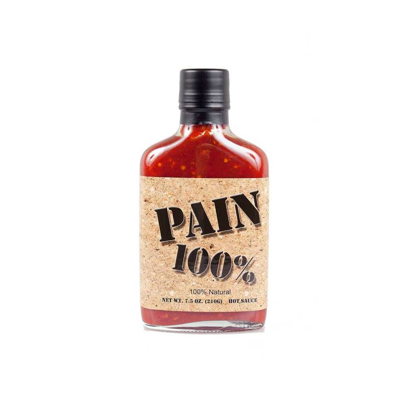 44,50 €/l Pain 100% Habanero Chilisauce 44,50 €/l Pain 100% Habanero Chilisauce von Juan Specialty Foods Inc.