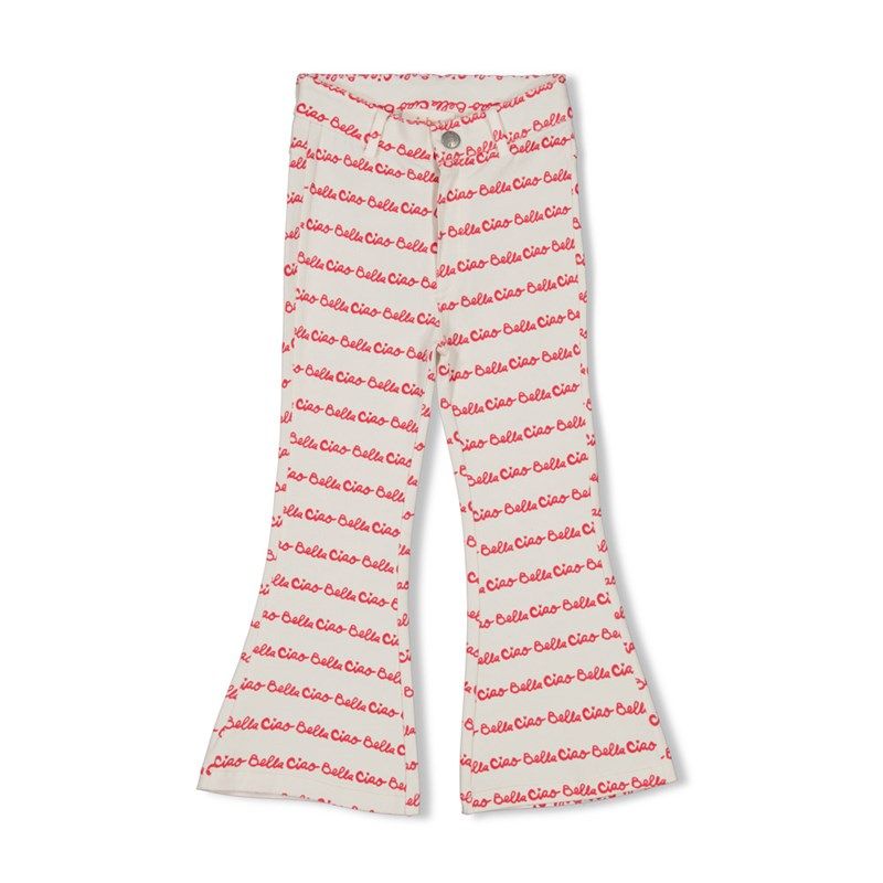 Hose mit Schlag Mädchen offwhite / Jubel von Jubel