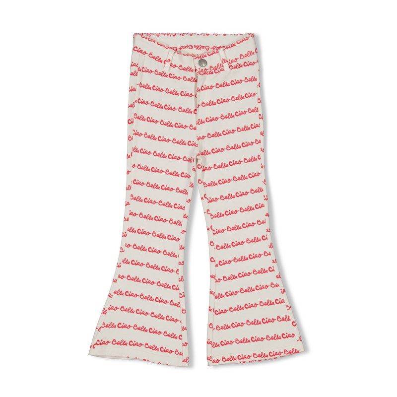 Hose mit Schlag Mädchen offwhite / Jubel von Jubel