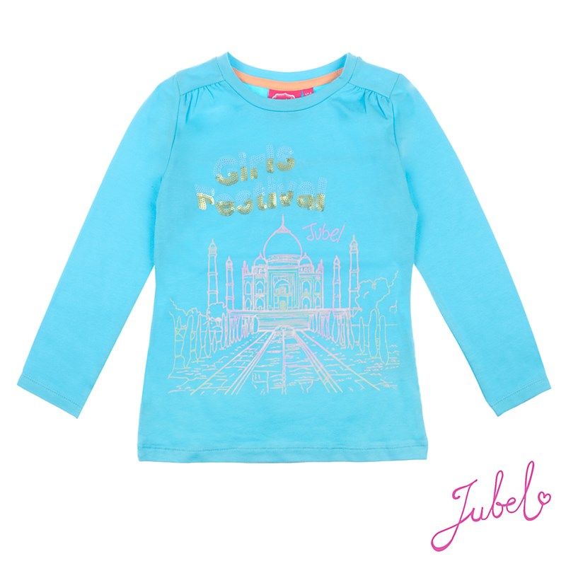Jubel Bombay Festival Longsleeve blue Mädchen von Jubel