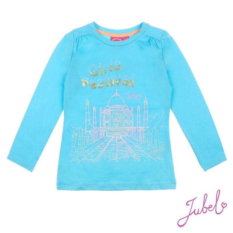 Jubel Bombay Festival Longsleeve blue Mädchen von Jubel