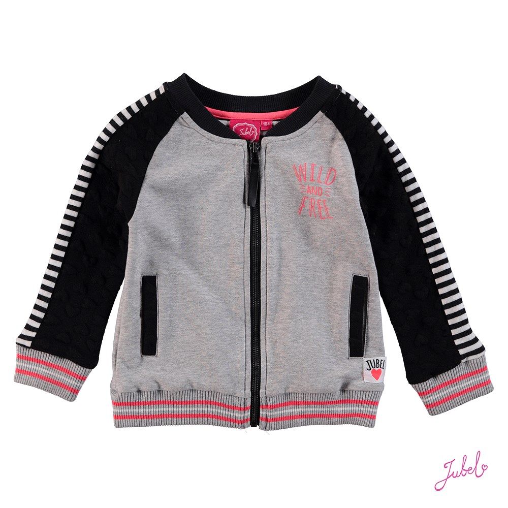 Jubel City Weste Jacke grey melange von Jubel