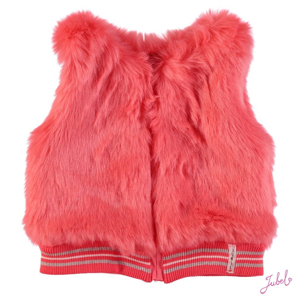Jubel City Weste coral Kuschelweste von Jubel