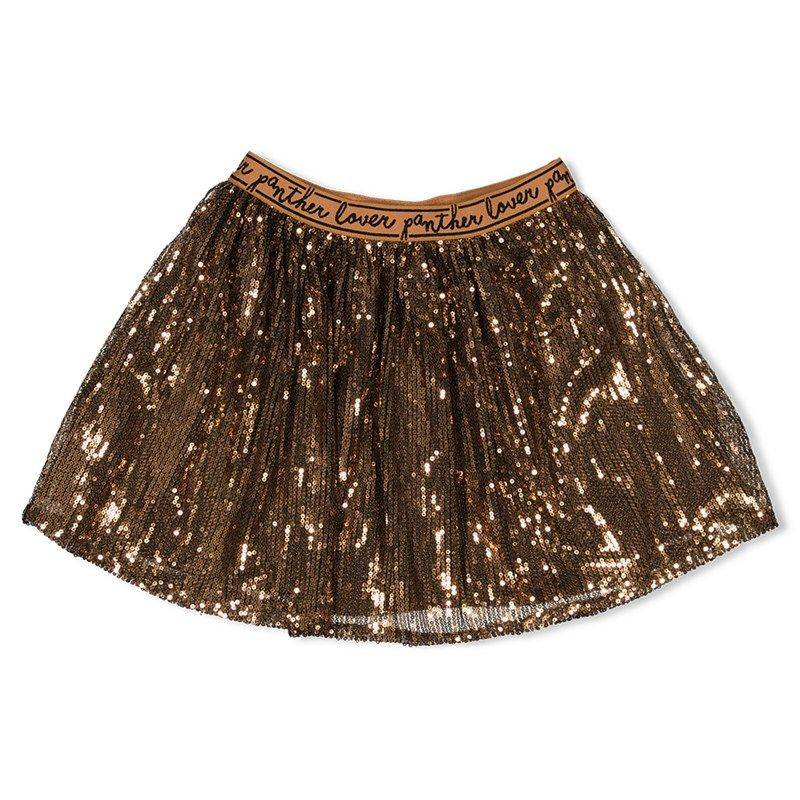 Jubel Color me panther Pailettenrock bronze Winter von Jubel