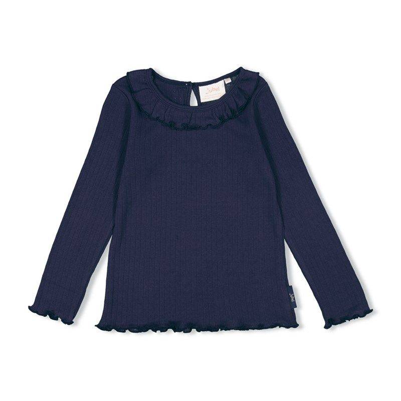 Jubel Dream About Summer Mädchen gerippte Longsleeve navy von Jubel
