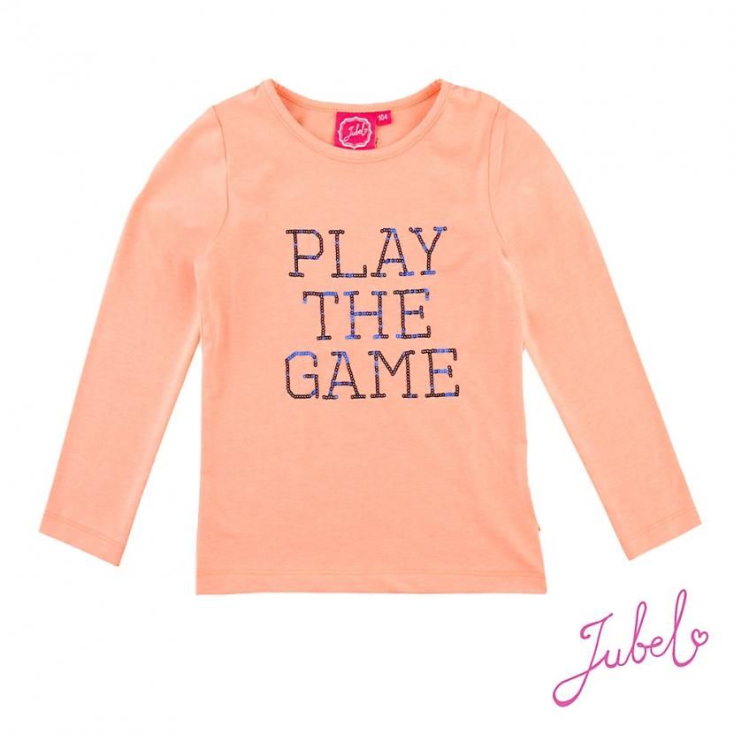 Jubel Easy Longsleeve Shirt neon orange Mädchen von Jubel