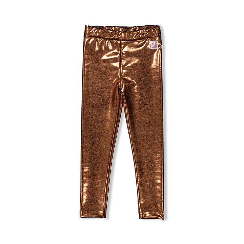 Jubel Forest Fancy Leggings Mädchen Metallic-Look copper von Jubel