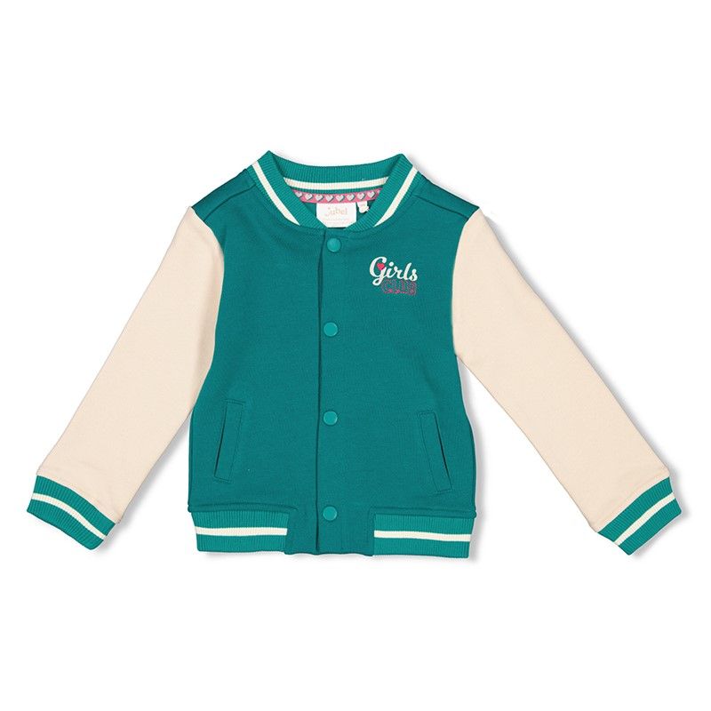 Jubel Girls Club Blouson Jacke Cardigan Mädchen teal Winter von Jubel
