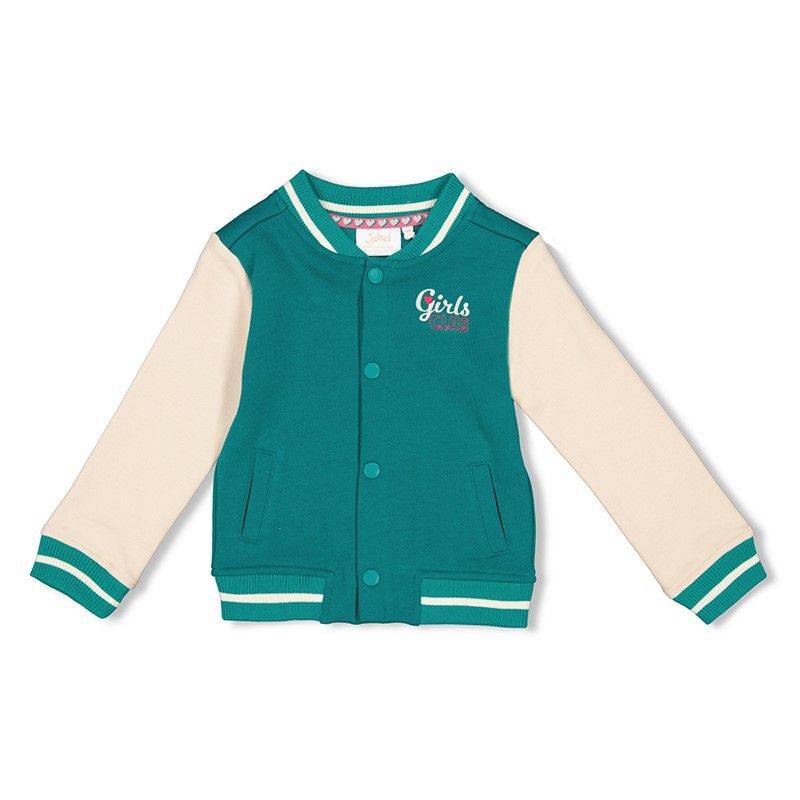 Jubel Girls Club Blouson Jacke Cardigan Mädchen teal Winter von Jubel