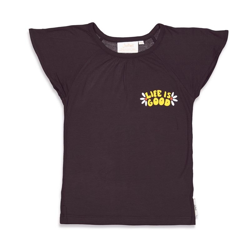 Jubel Have A Nice Daisy Mädchen T-Shirt Sommer anthraciet von Jubel