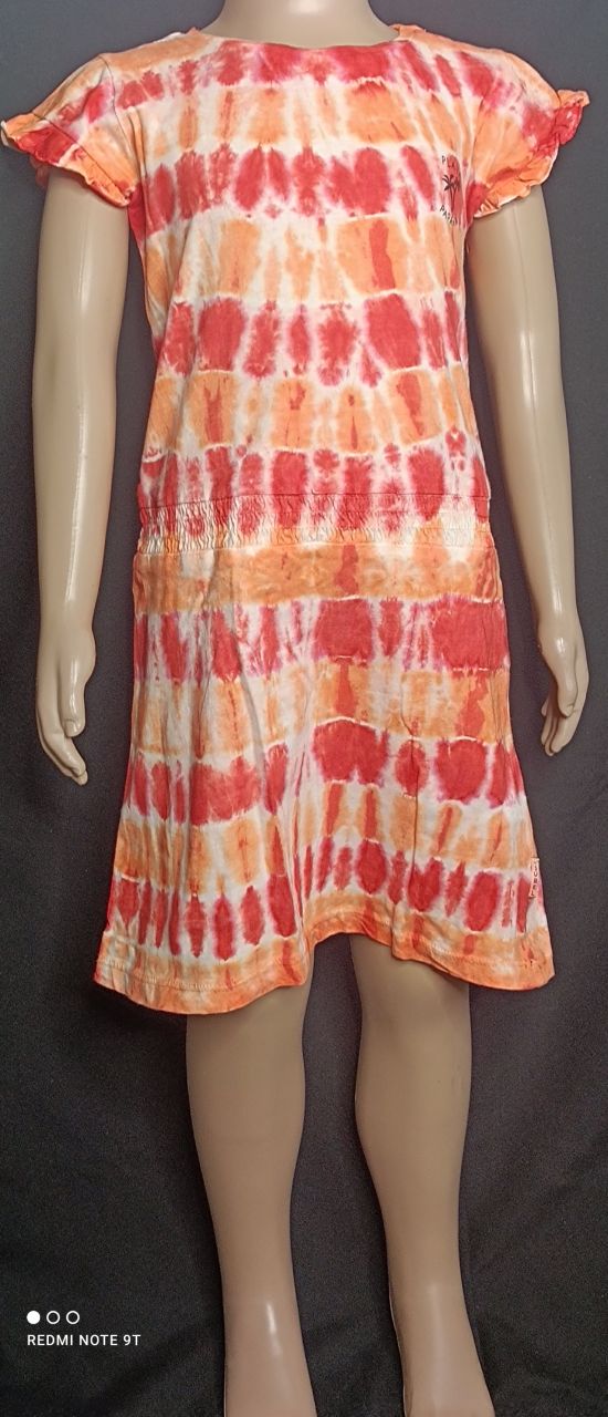 Jubel Kleid Batiklook Sommer red von Jubel