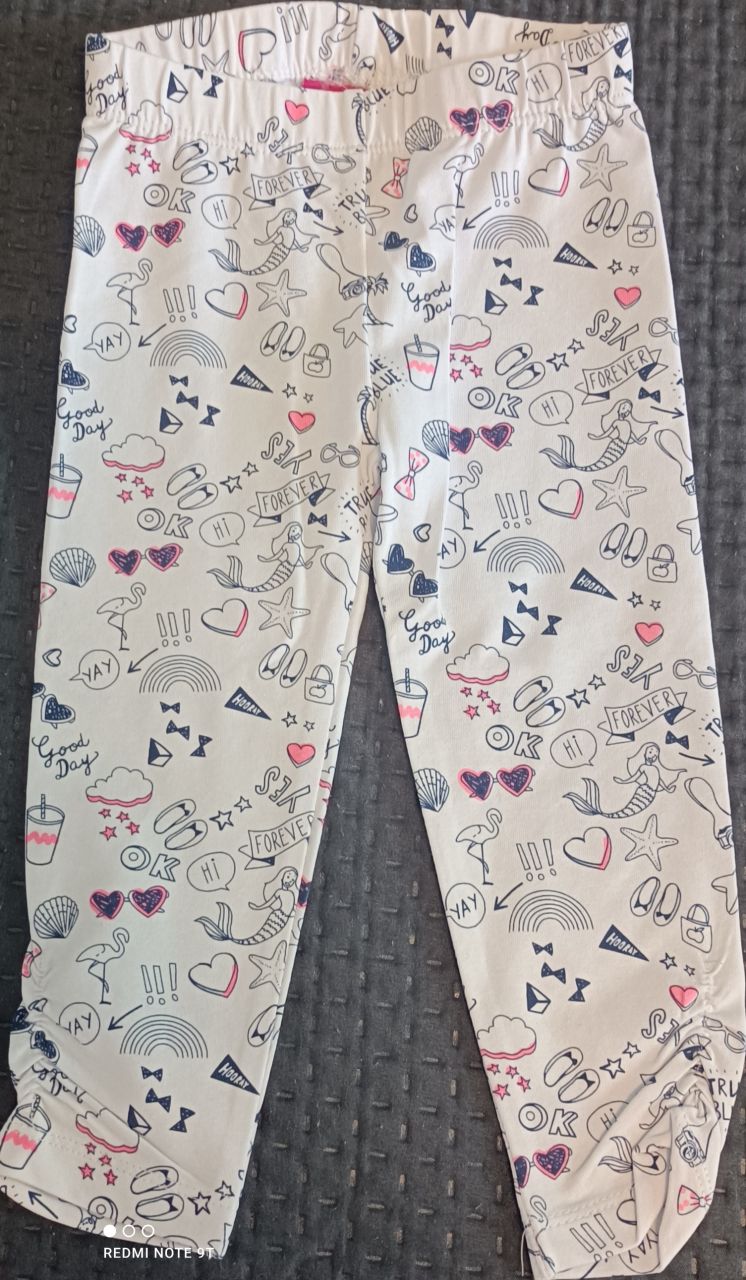Jubel Leggings weiß bunt Mädchen von Jubel