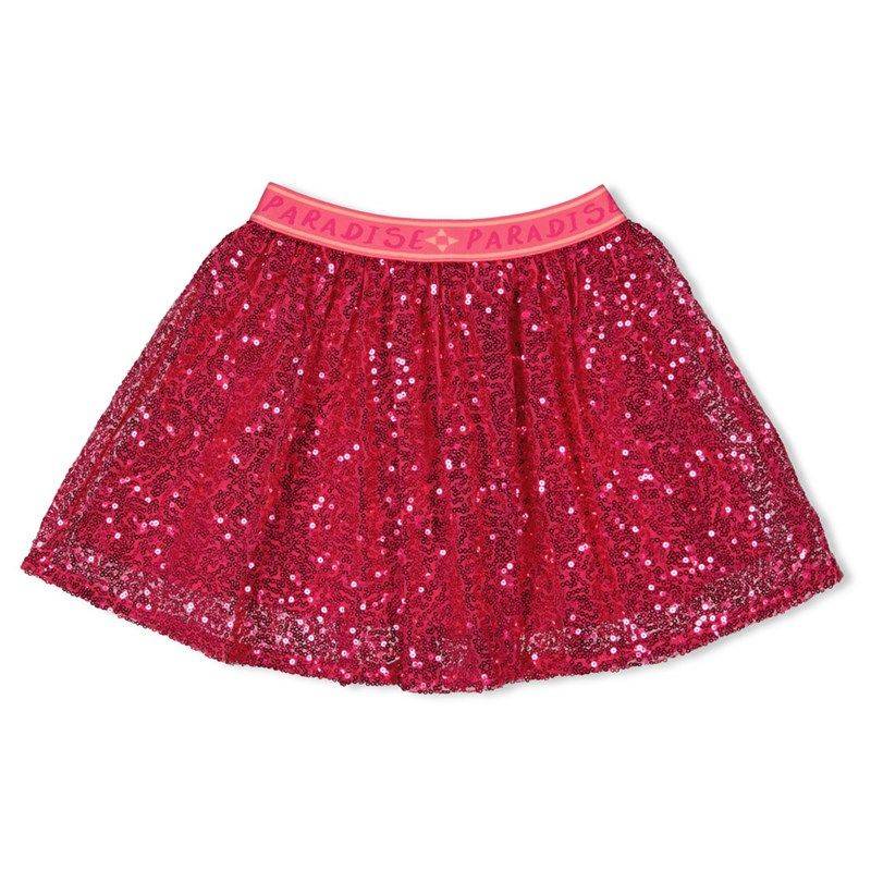 Mädchenrock mit Pailletten & Gummibund – Jubel, Fuchsia / Samba Shake von Jubel
